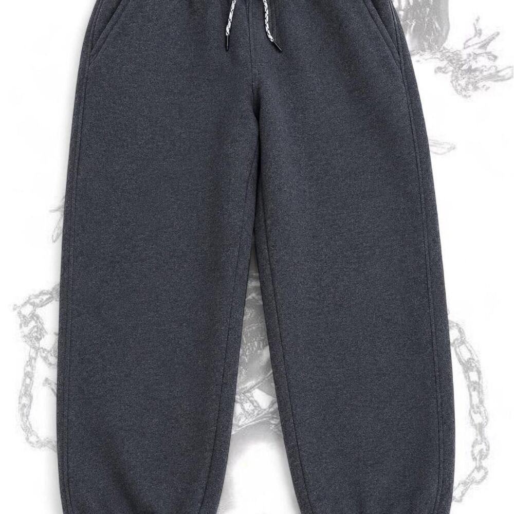 Dark gray men’s sweatpants